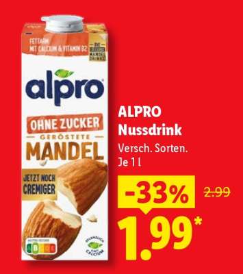 Alpro Nussdrink