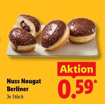 Nuss Nougat Berliner