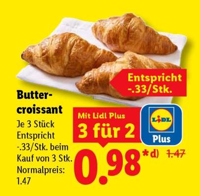 Butter- croissant
