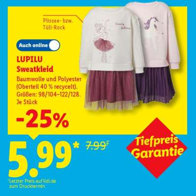 LUPILU Sweatkleid