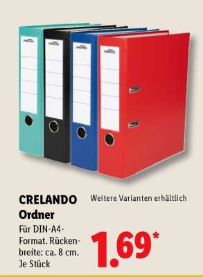 CRELANDO Ordner