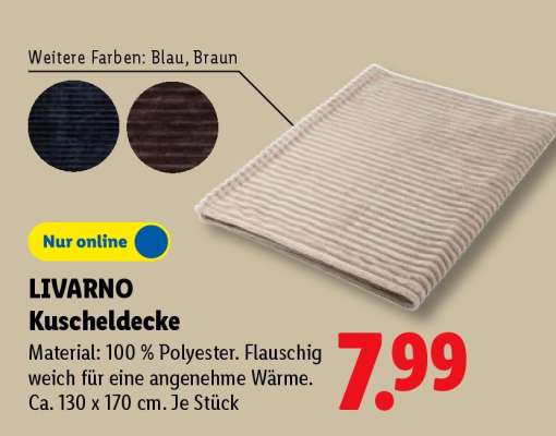Livarno Kuscheldecke