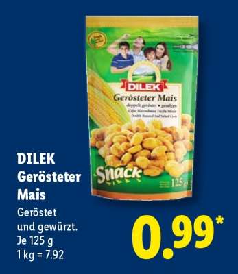 DILEK Gerösteter Mais