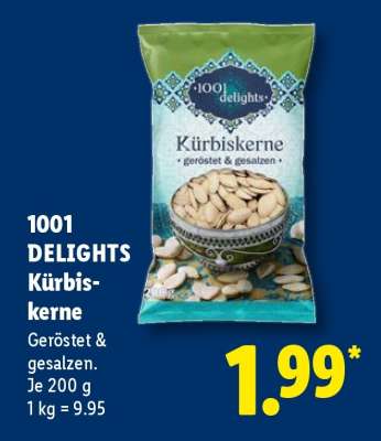 1001 delights Kürbiskerne