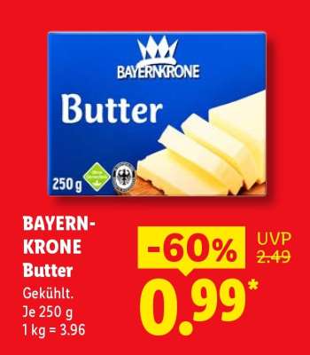 BAYERN-KRONE Butter
