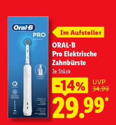 ORAL-B Pro Elektrische Zahnbürste