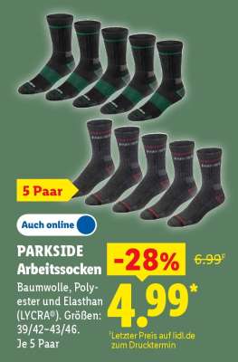 PARKSIDE Arbeitssocken