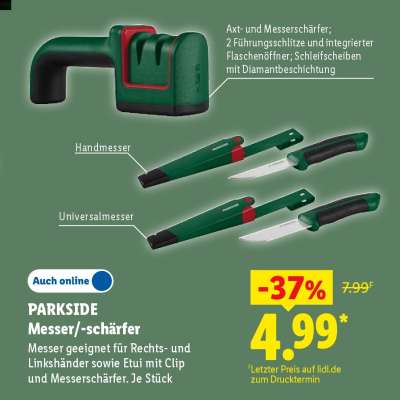 PARKSIDE Messer-/schärfer