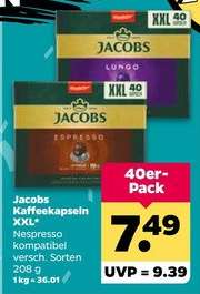 Jacobs Kaffeekapseln XXL