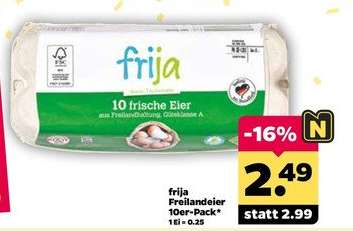 frija Freilandeier 10er-Pack
