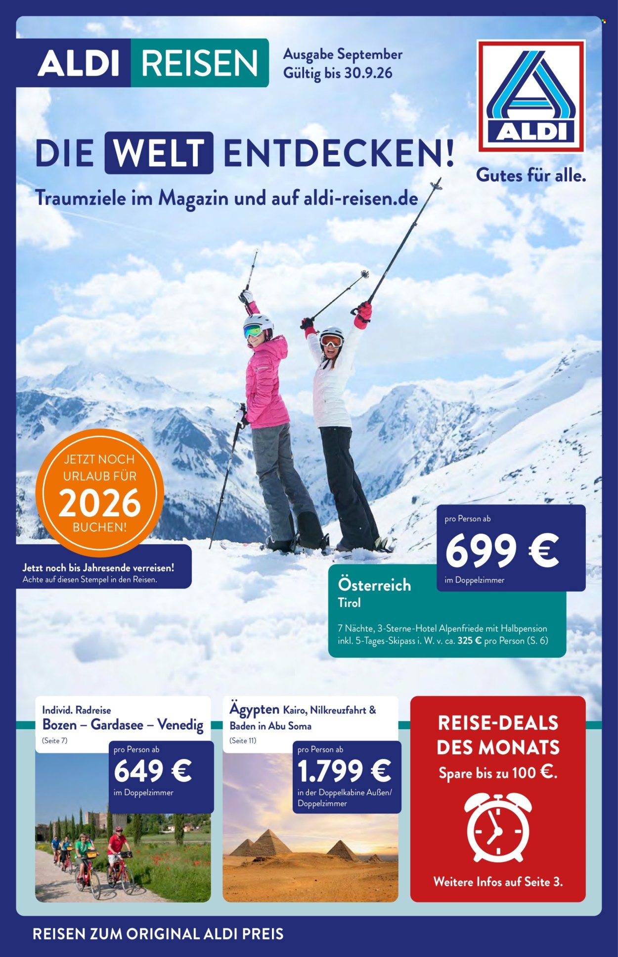 ALDI Nord Prospekte  - 1.09.2026 - 30.09.2026. Seite 1