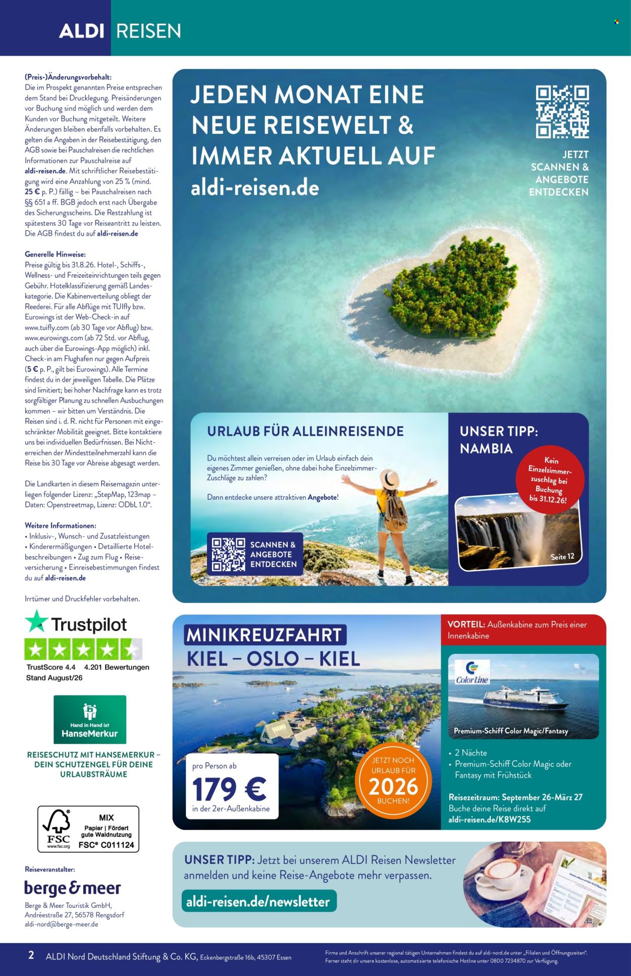 ALDI Nord Prospekte  - 1.09.2026 - 30.09.2026. Seite 2