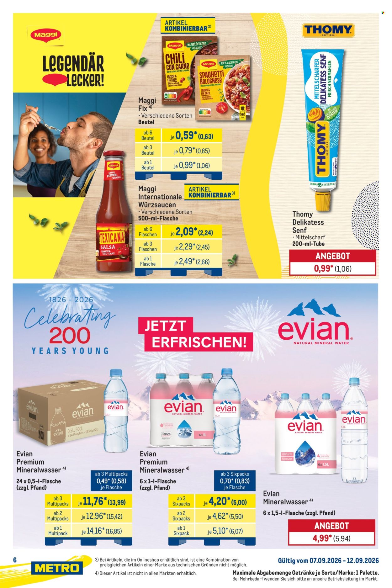 Metro Prospekte  - 7.09.2026 - 12.09.2026. Seite 6