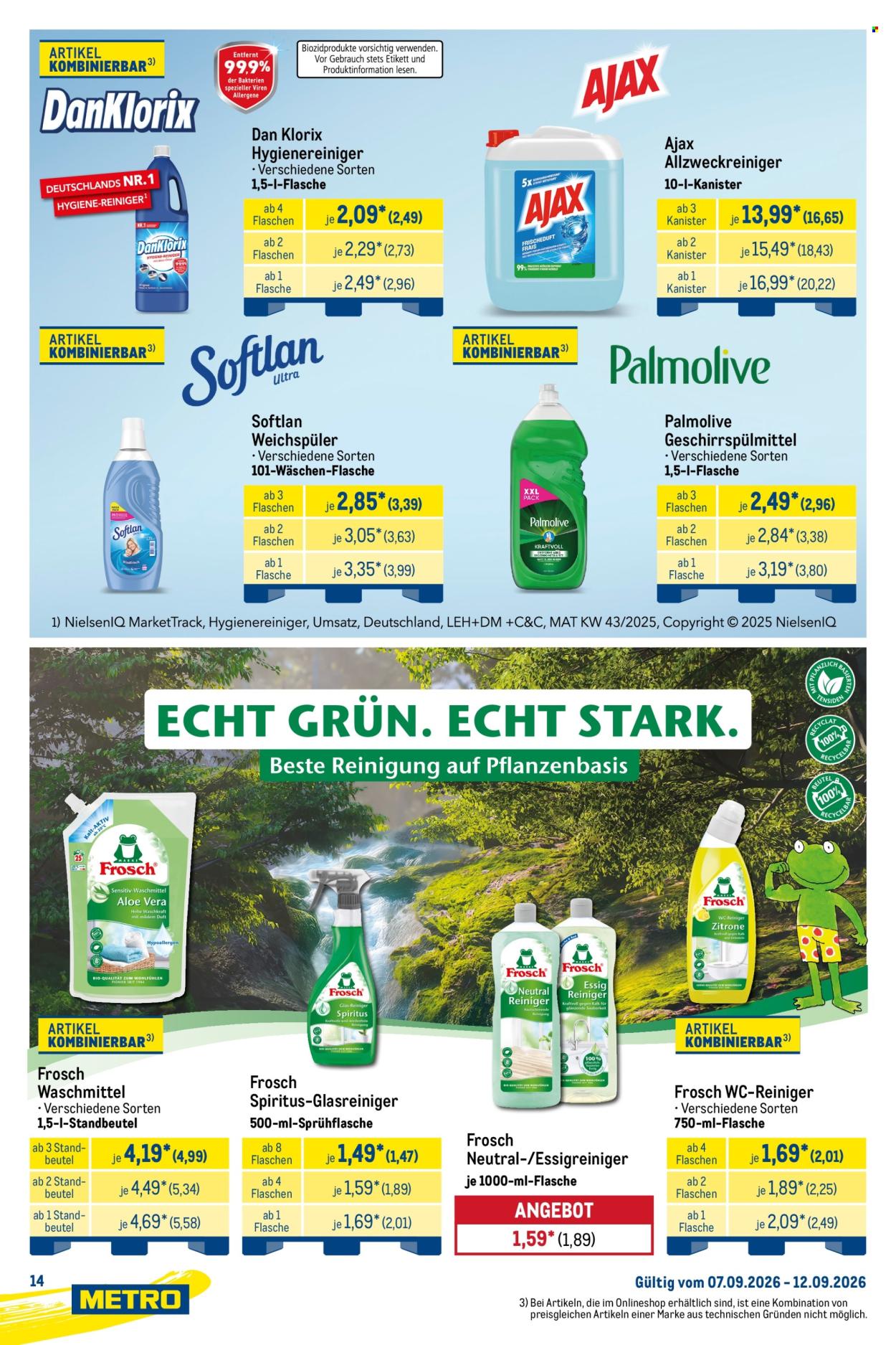 Metro Prospekte  - 7.09.2026 - 12.09.2026. Seite 14