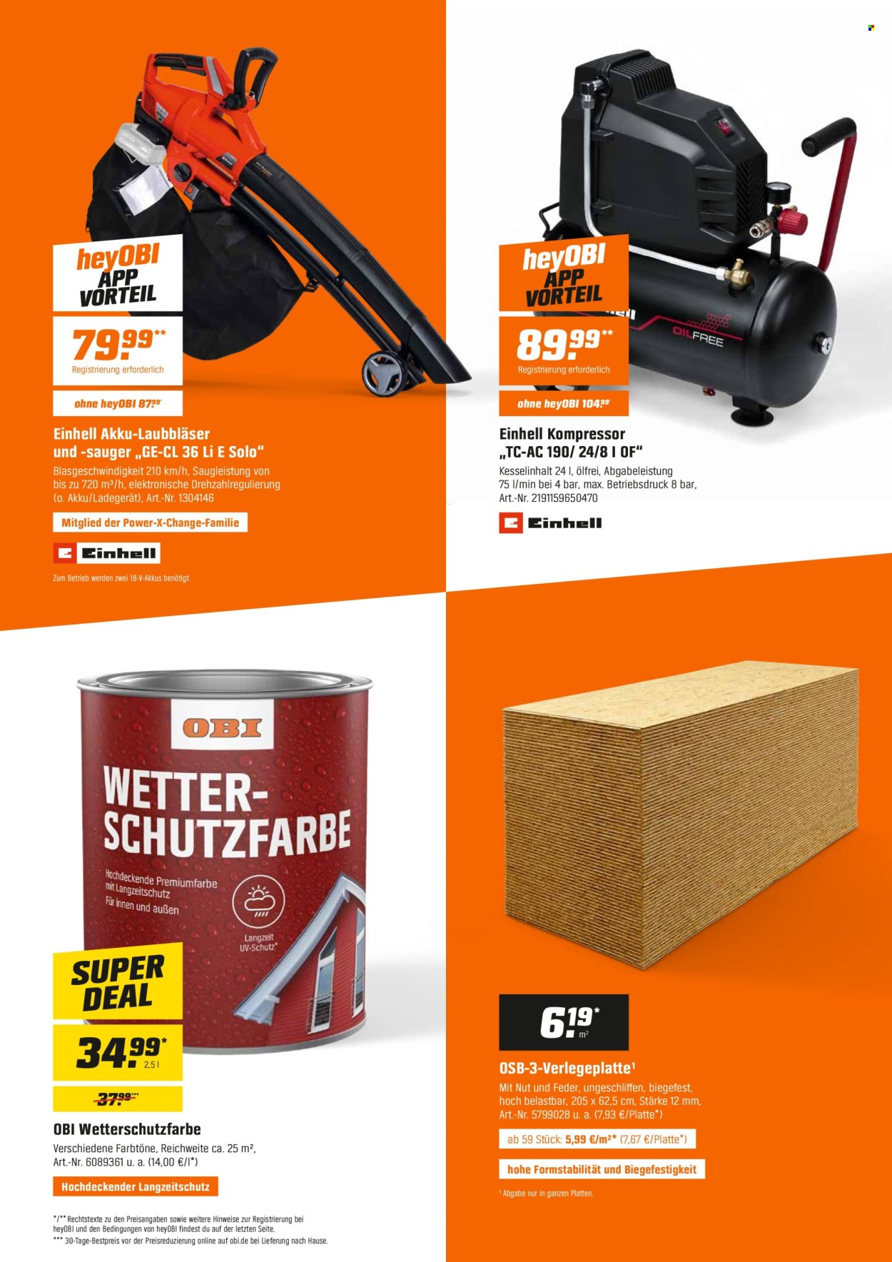 OBI Prospekte  - 1.09.2026 - 30.09.2026. Seite 5