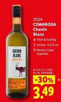 Cimarosa Chenin Blanc
