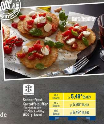 Schne-frost Kartoffelpuffer