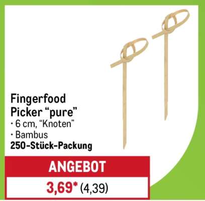 Fingerfood Picker “pure”