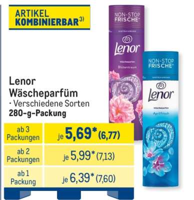 LENOR Wäscheparfüm