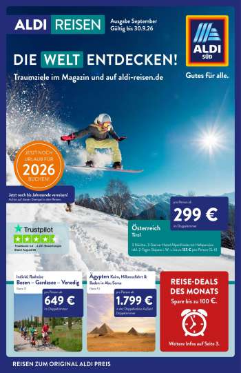 Prospekte ALDI SÜD - 1.09.2026 - 30.09.2026.
