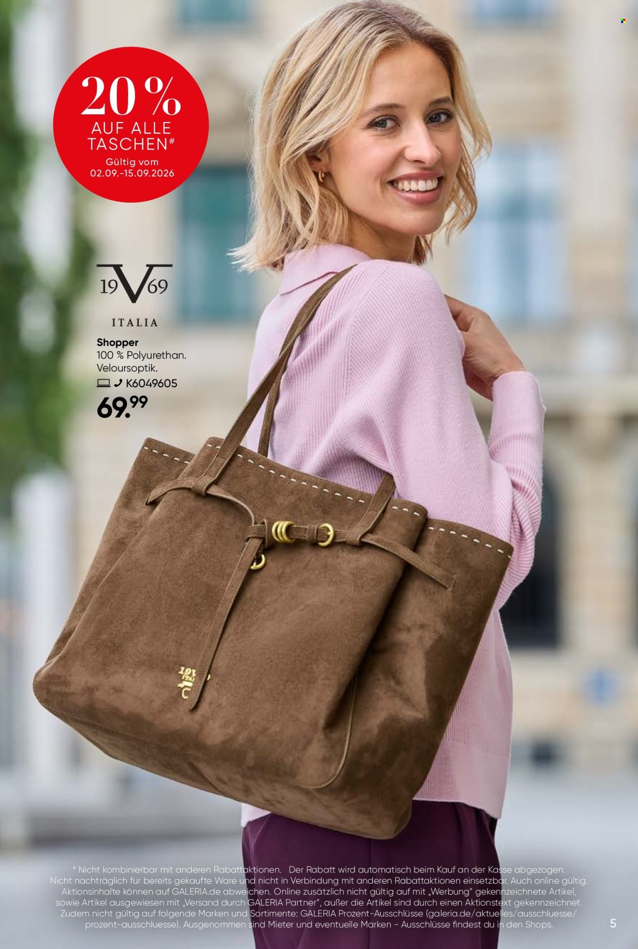 GALERIA Karstadt Kaufhof Prospekte  - 2.09.2026 - 15.09.2026. Seite 5