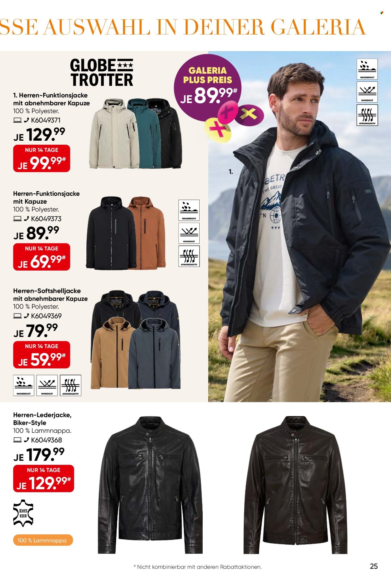 GALERIA Karstadt Kaufhof Prospekte  - 2.09.2026 - 15.09.2026. Seite 25