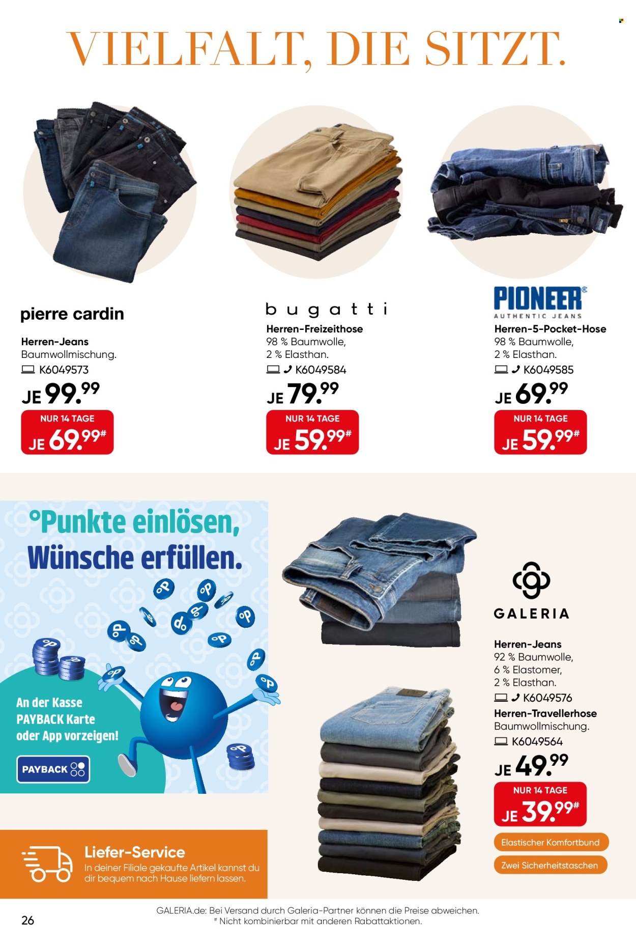 GALERIA Karstadt Kaufhof Prospekte  - 2.09.2026 - 15.09.2026. Seite 26