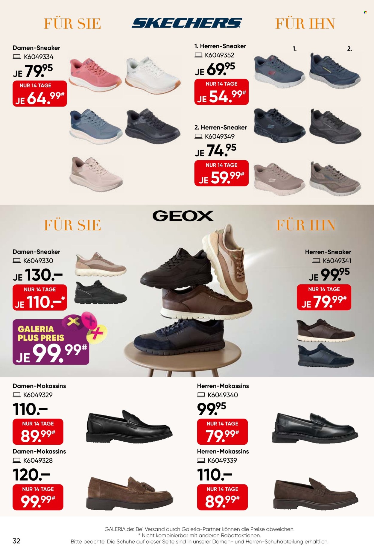 GALERIA Karstadt Kaufhof Prospekte  - 2.09.2026 - 15.09.2026. Seite 32