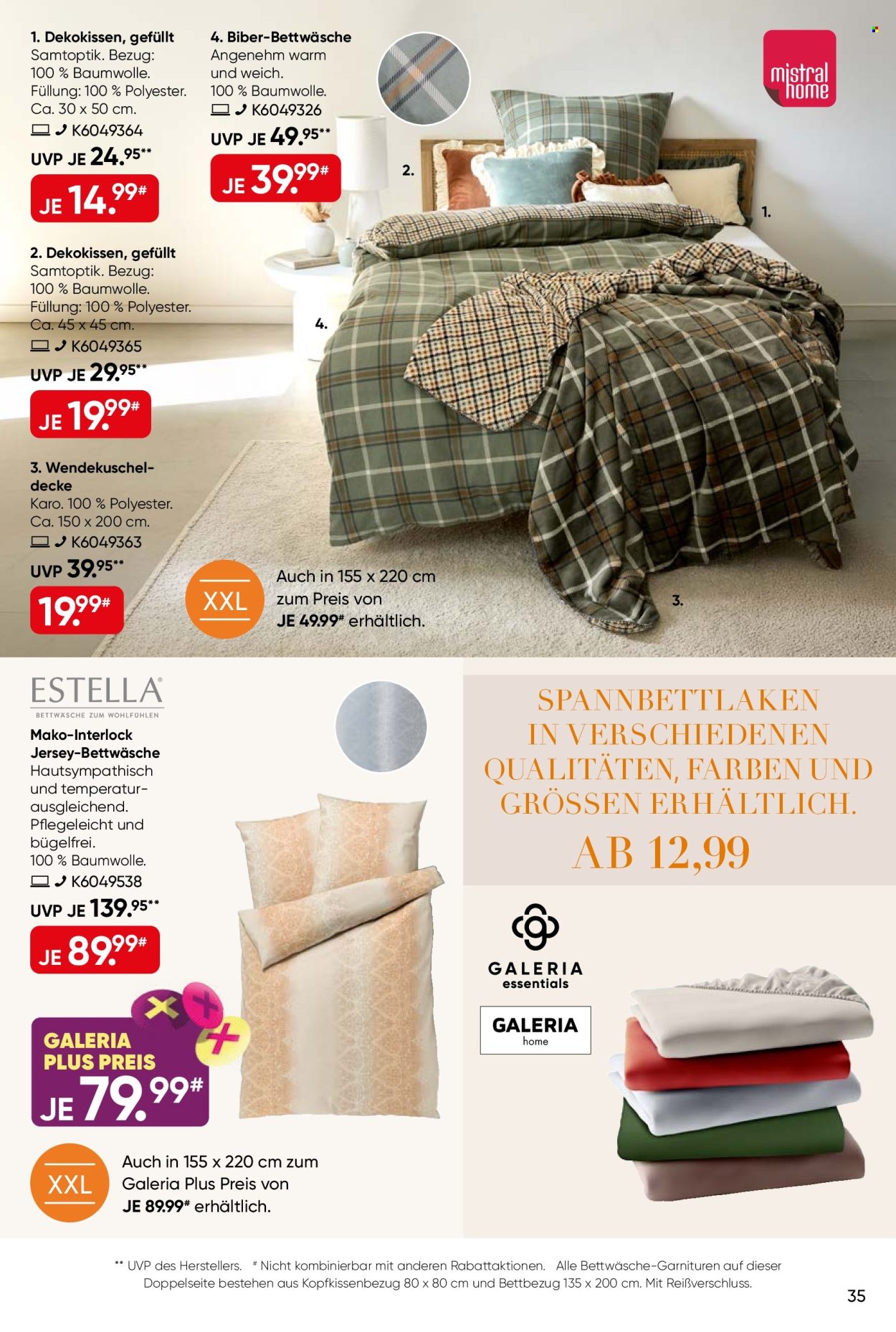 GALERIA Karstadt Kaufhof Prospekte  - 2.09.2026 - 15.09.2026. Seite 35