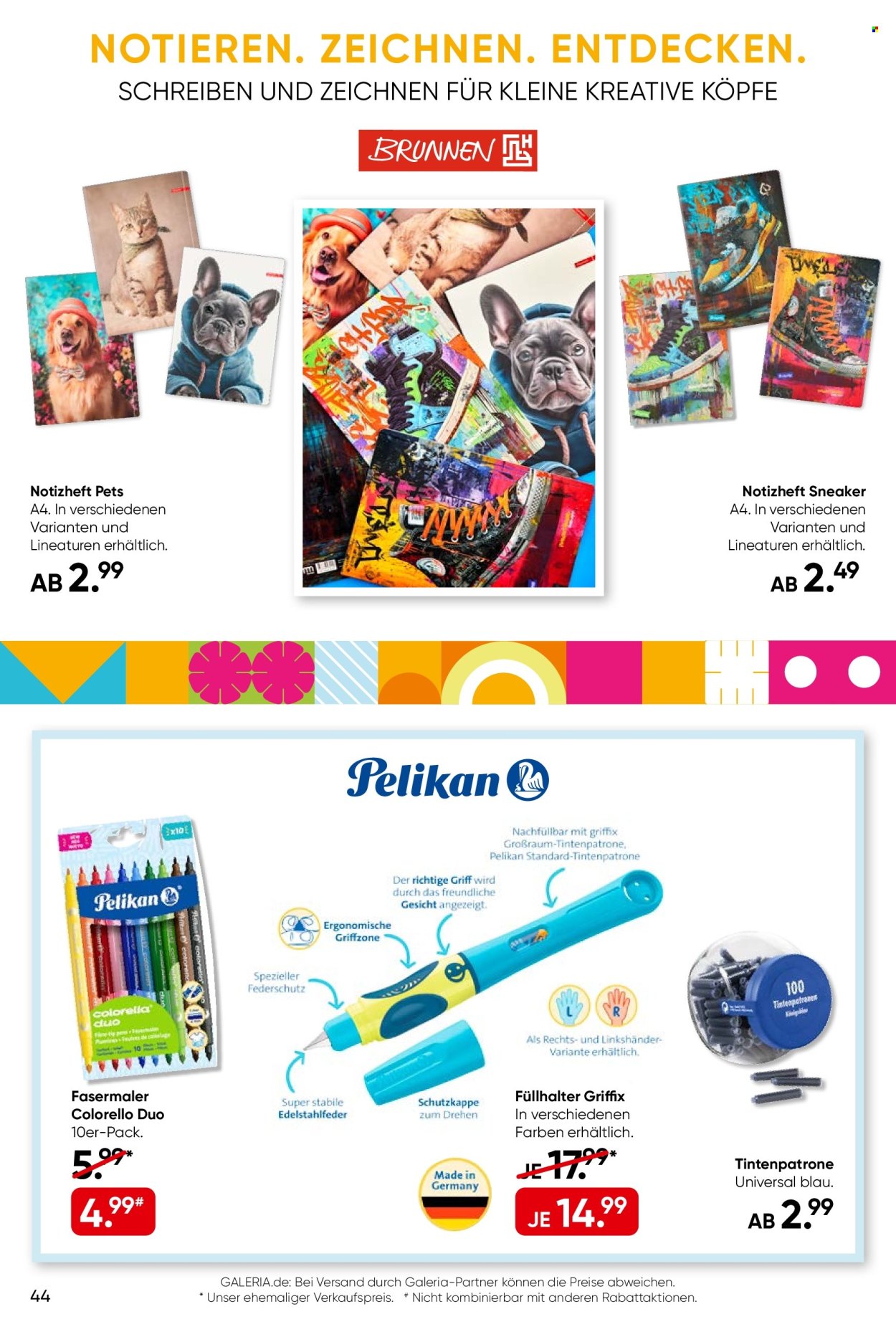 GALERIA Karstadt Kaufhof Prospekte  - 2.09.2026 - 15.09.2026. Seite 44