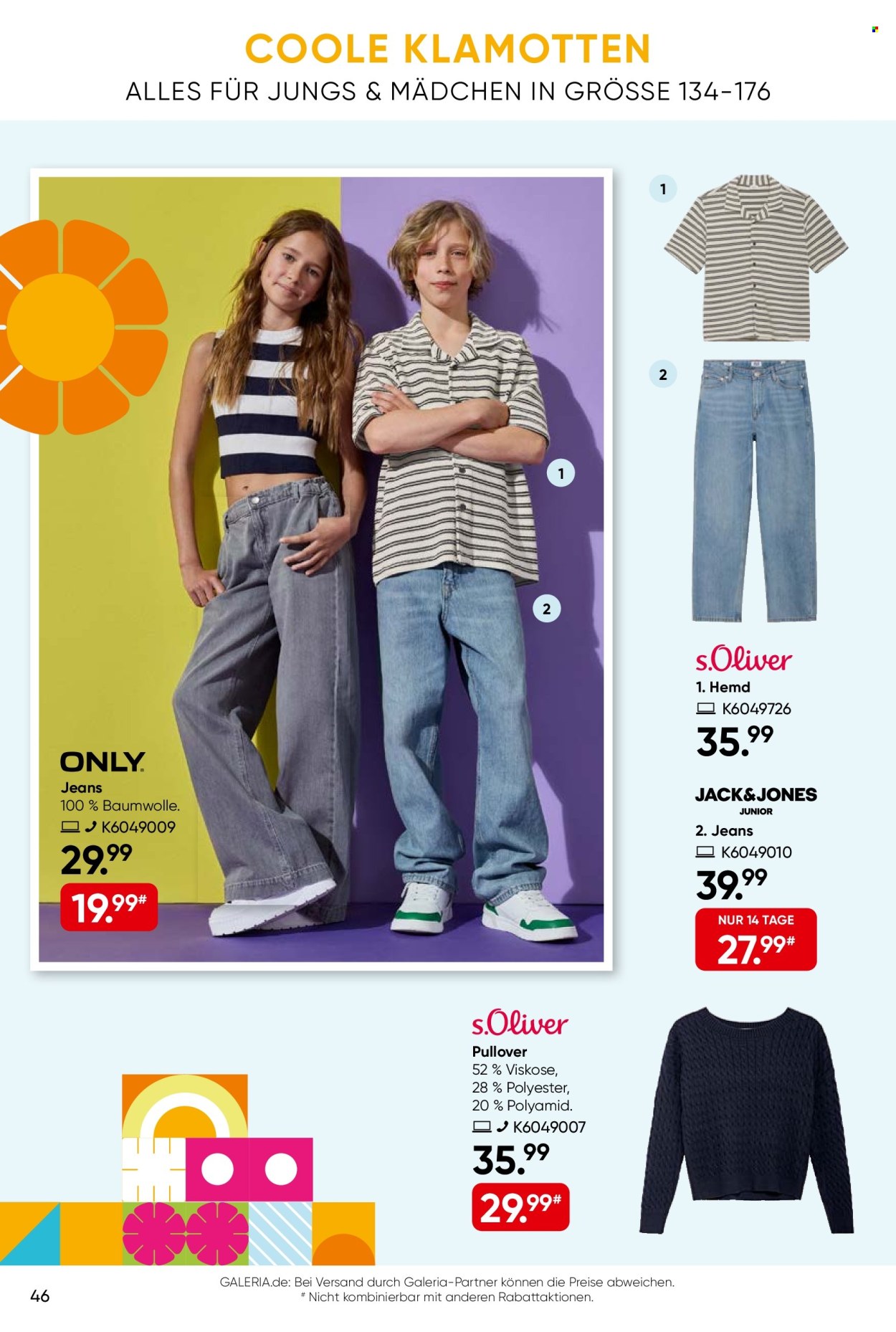 GALERIA Karstadt Kaufhof Prospekte  - 2.09.2026 - 15.09.2026. Seite 46
