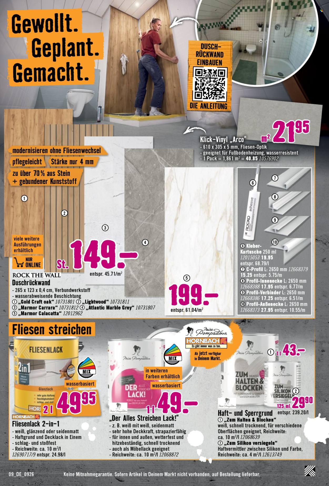 Hornbach Prospekte  - 2.09.2026 - 16.09.2026. Seite 9