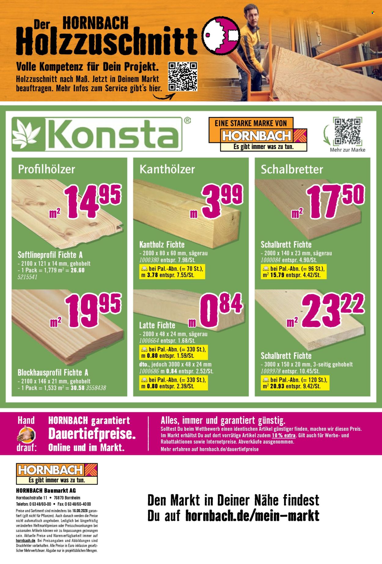Hornbach Prospekte  - 2.09.2026 - 16.09.2026. Seite 16