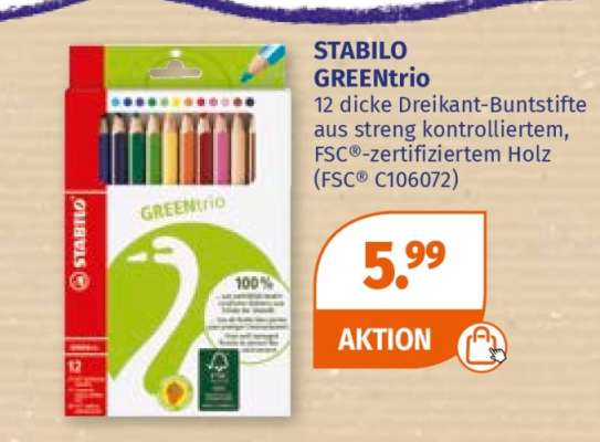 STABILO GREENtrio