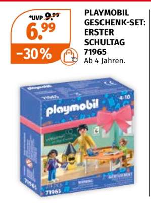 PLAYMOBIL GESCHENK-SET: ERSTER SCHULTAG