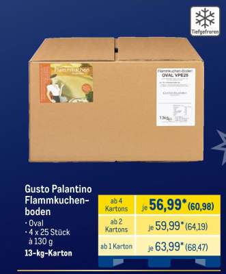 Gusto Palantino Flammkuchenboden