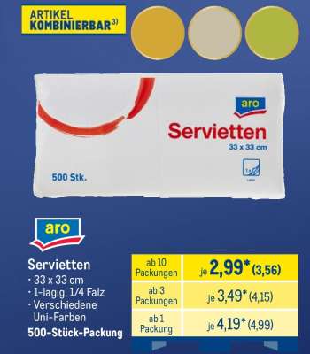 aro Servietten