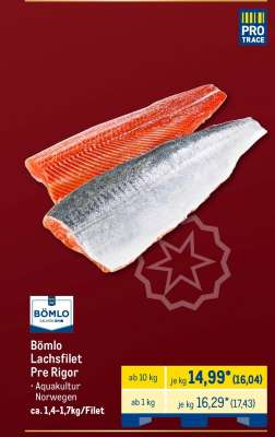 Bömlo Lachsfilet Pre Rigor