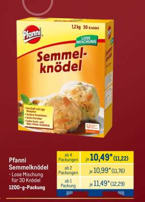 Pfanni Semmelknödel