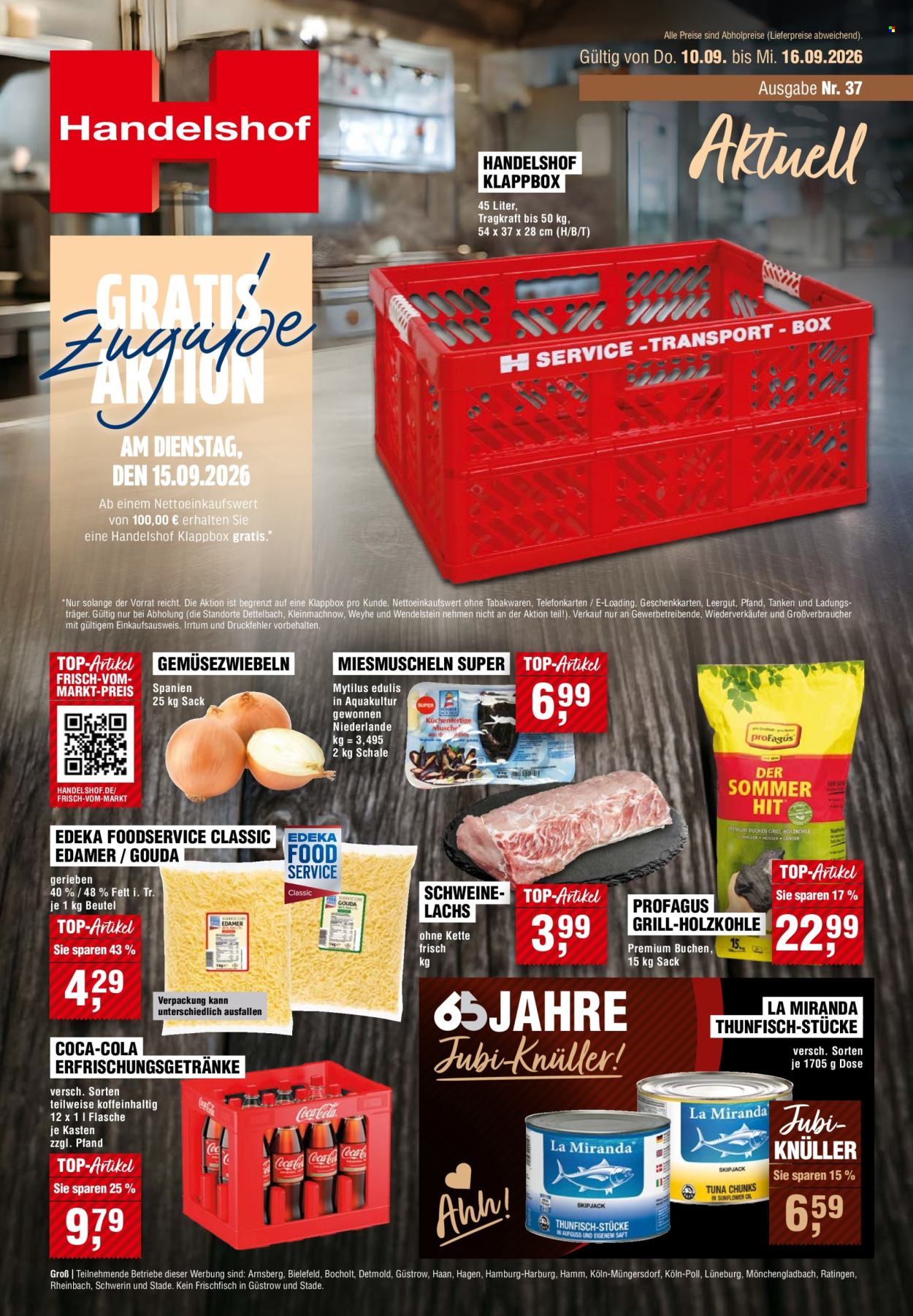Handelshof Prospekte  - 10.09.2026 - 16.09.2026. Seite 1