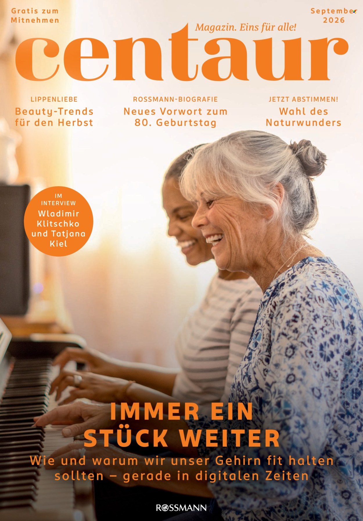 Rossmann Prospekte  - 1.09.2026 - 30.09.2026. Seite 1
