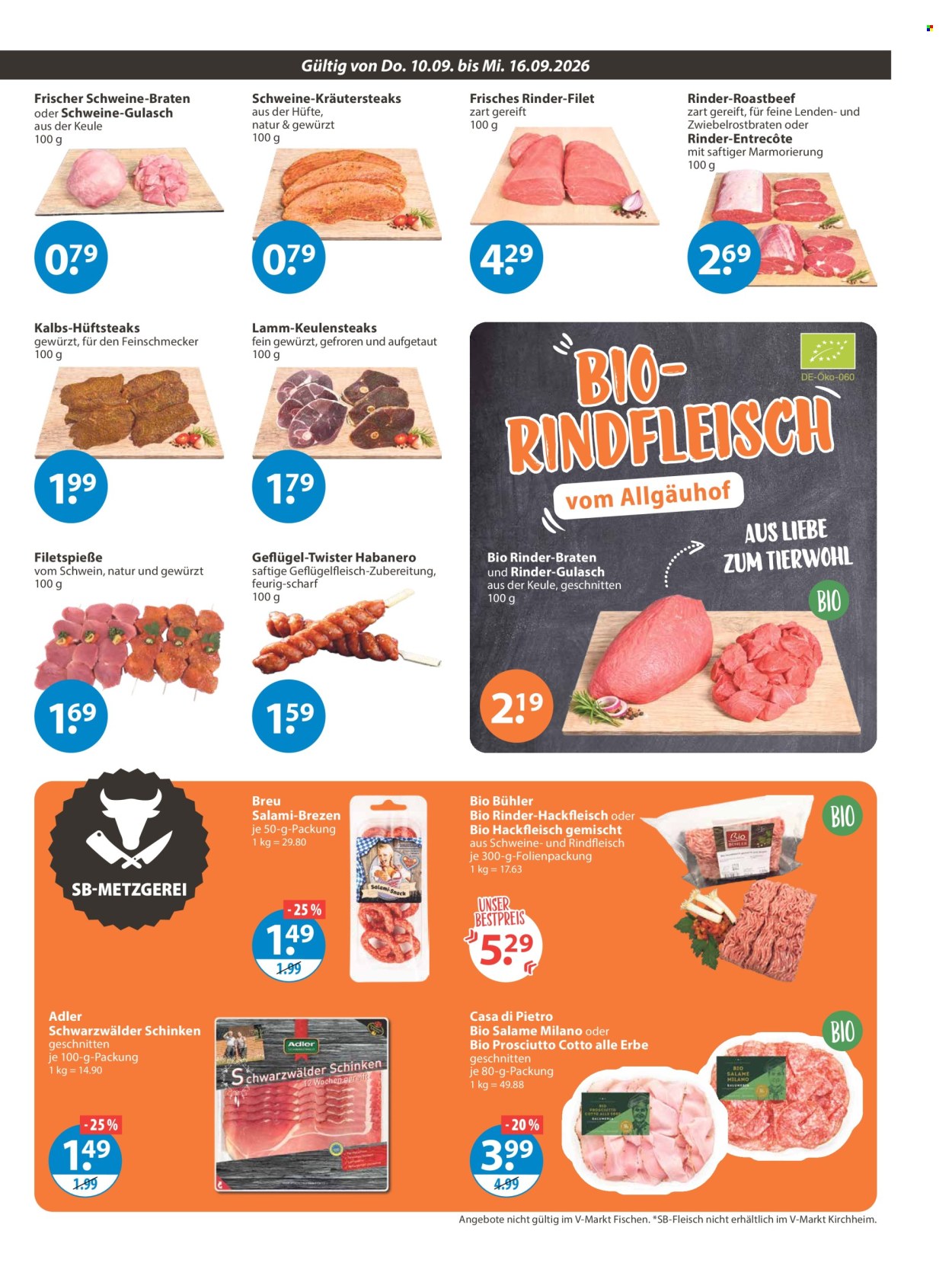 V-Markt Prospekte  - 10.09.2026 - 16.09.2026. Seite 3
