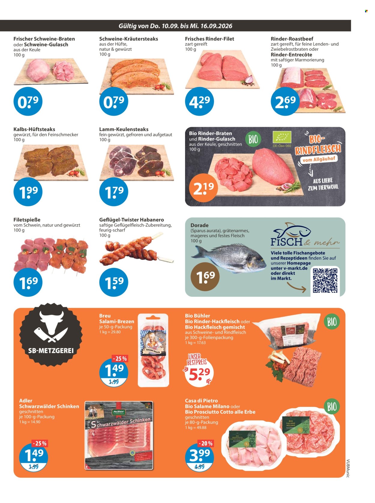 V-Markt Prospekte  - 10.09.2026 - 16.09.2026. Seite 3