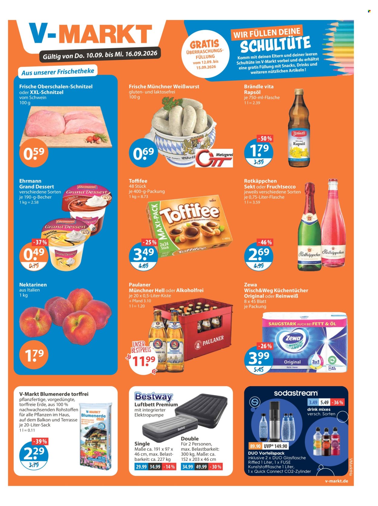 V-Markt Prospekte  - 10.09.2026 - 16.09.2026. Seite 1