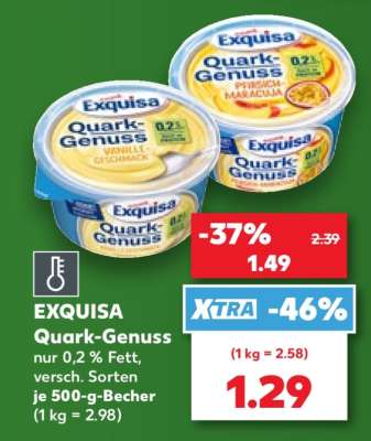 EXQUISA Quark-Genuss