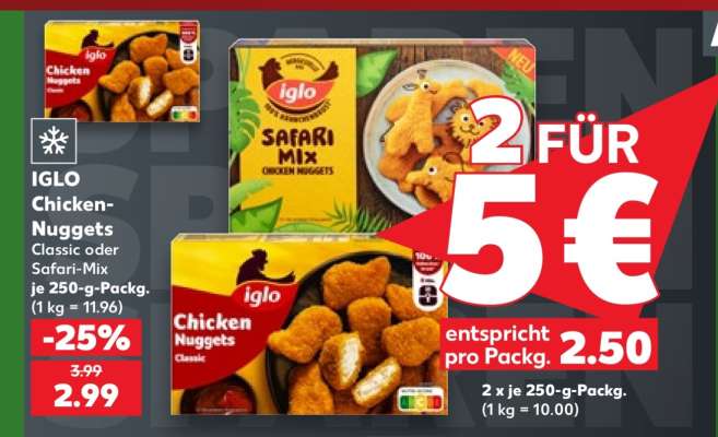 iglo Chicken-Nuggets