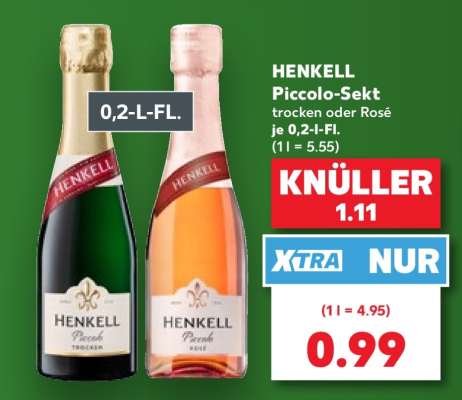 Henkell Piccolo Sekt*