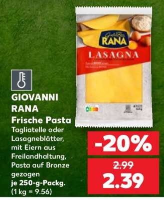 GIOVANNI RANA Frische Pasta