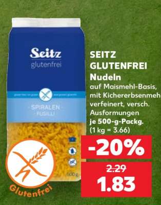 SEITZ GLUTENFREI Nudeln