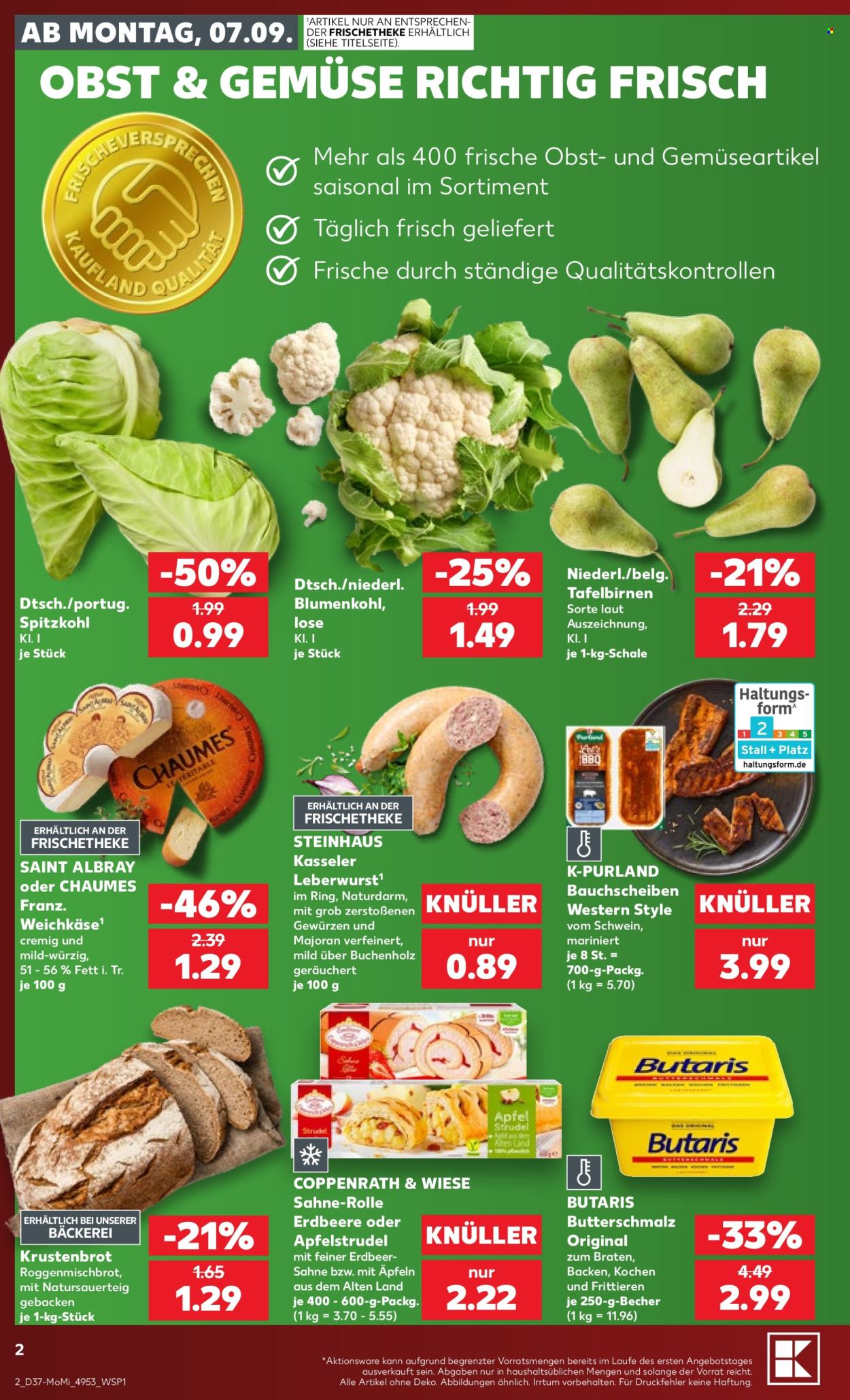 Kaufland Prospekte  - 7.09.2026 - 9.09.2026. Seite 2